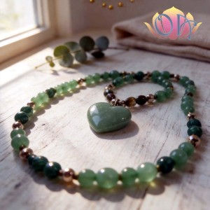 CONJUNTO BOHO HOLISTIC - AVENTURINA DOURADA